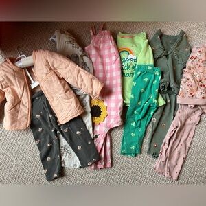 Girls bundle of two piece long sleeve sets